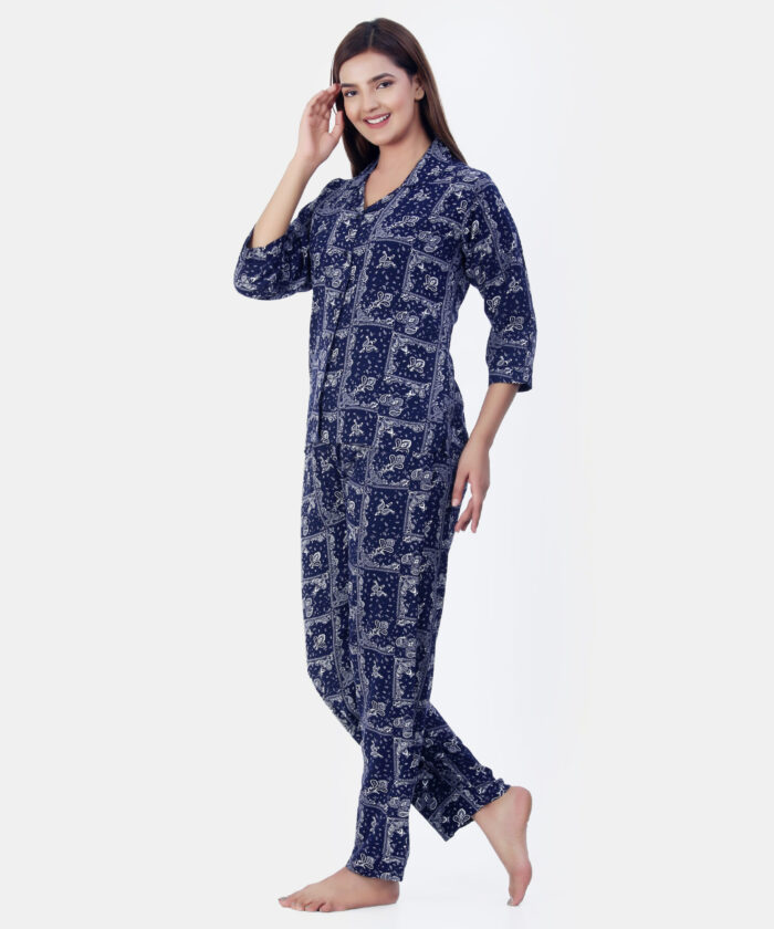 BOHO BLUE PYJAMA SET